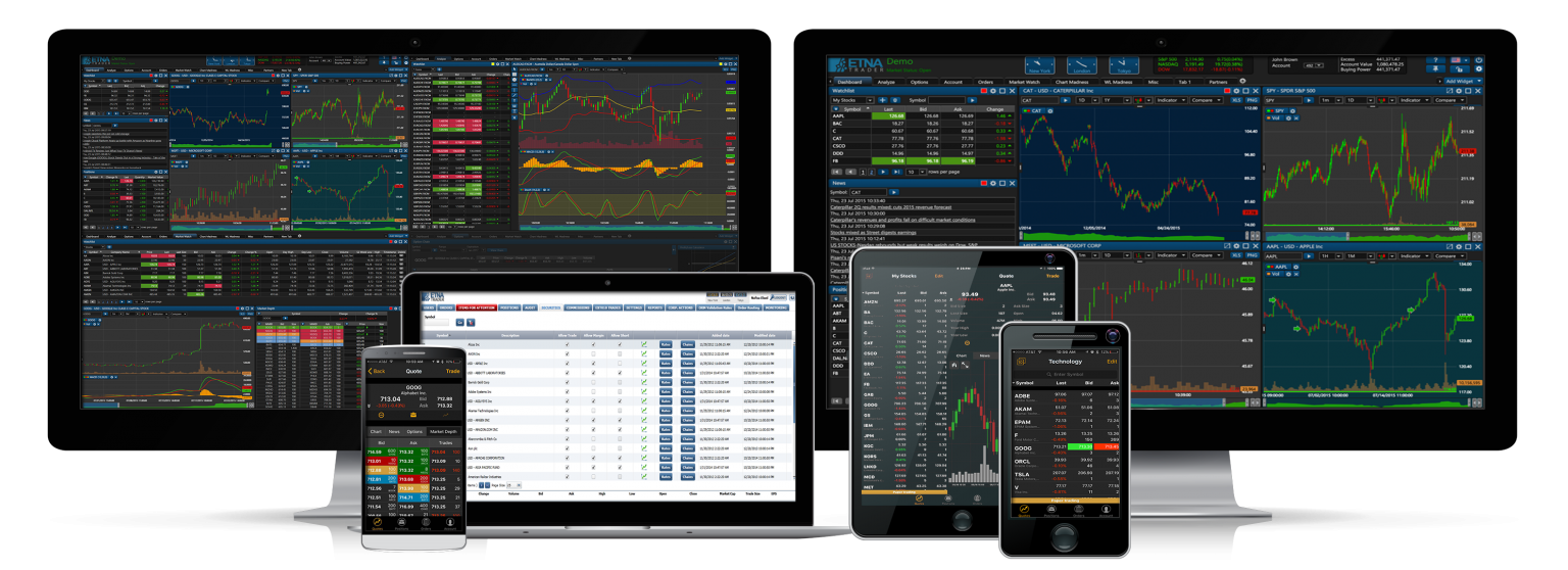 ETNA | Web Platform for Paper Trading Stocks and Options Simulator